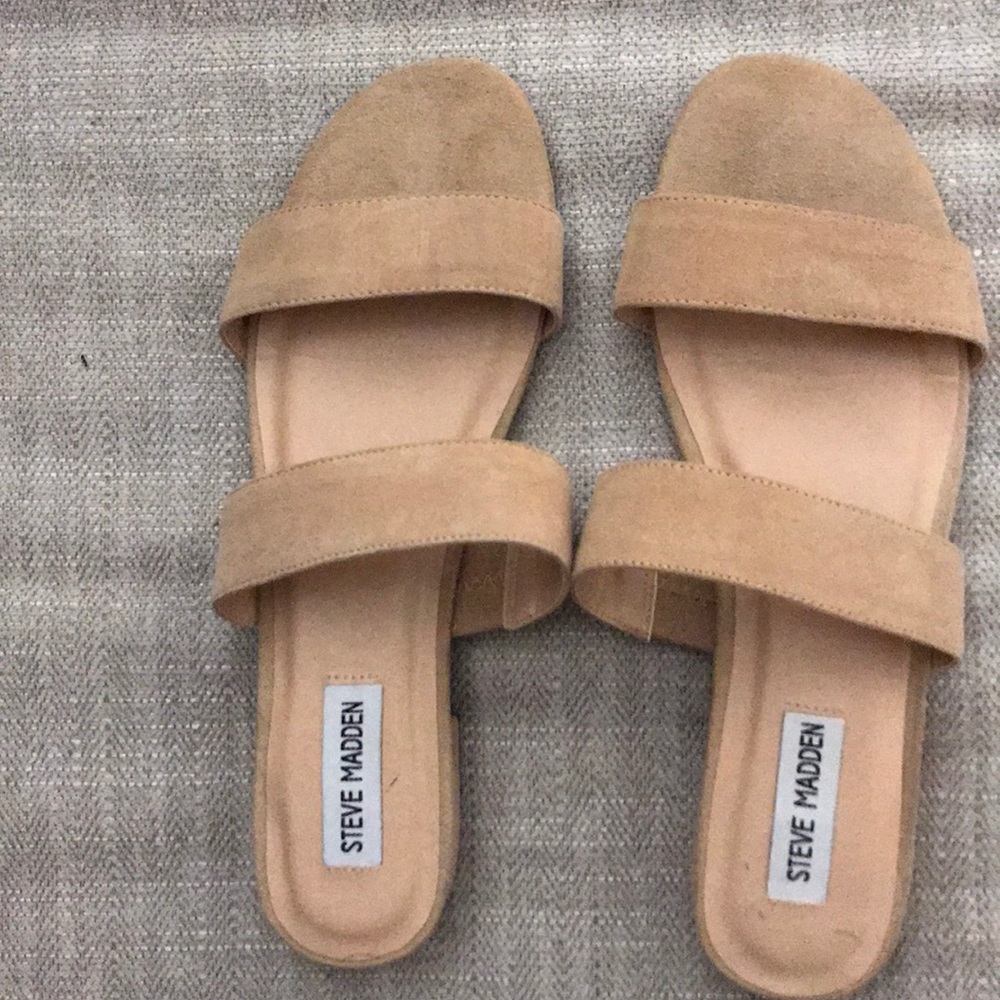 Steve Madden Slip On Sandals 8.5